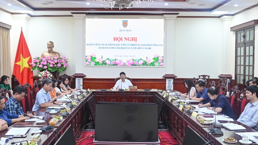 Đội ngũ c&aacute;n bộ của Bộ, ng&agrave;nh Tư ph&aacute;p được tin tưởng, t&iacute;n nhiệm v&agrave; c&oacute; nhiều bước ph&aacute;t triển.