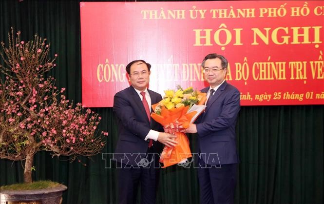 Ông Nguyễn Thanh Nghị giữ chức Phó Bí thư Thường trực Thành ủy TP Hồ Chí Minh