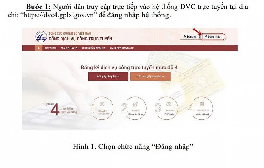 Từ 1/3, người dân đổi, cấp lại giấy phép lái xe trực tiếp tại Công an xã, phường hoặc phòng CSGT