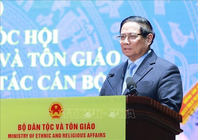 Thủ tướng: Phát huy hơn nữa đóng góp của các dân tộc, tôn giáo cho xây dựng, bảo vệ Tổ quốc