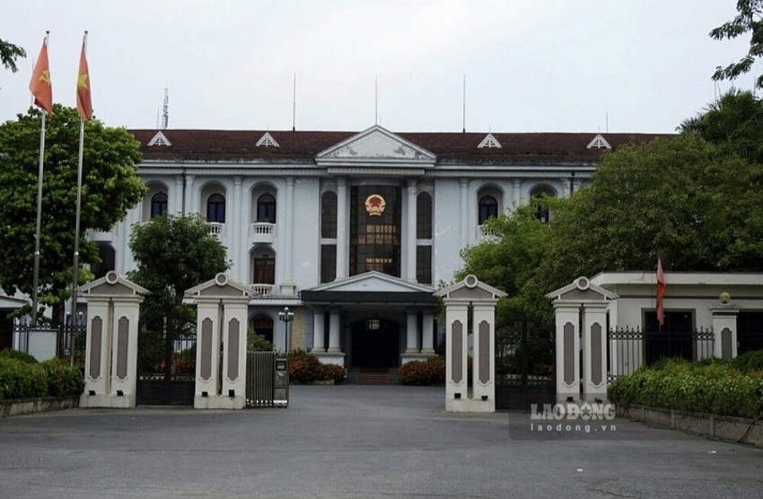 Trụ sở UBND huyện Hạ Hòa tỉnh Phú Thọ.