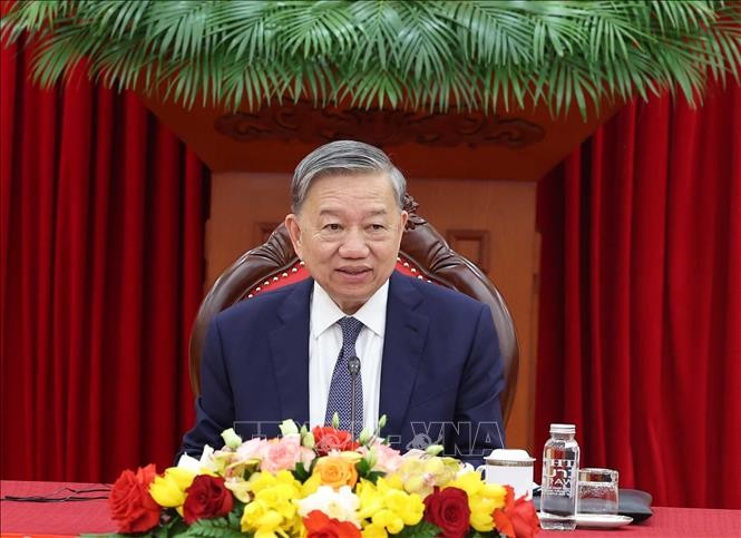 Tổng Bí thư Tô Lâm điện đàm với Chủ tịch Hội đồng châu Âu