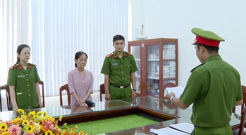 Bị can Nguyễn Ngọc Thúy
