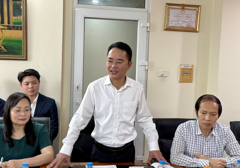 Tổng Bi&ecirc;n tập B&aacute;o Ph&aacute;p luật Việt Nam Vũ Ho&agrave;i Nam