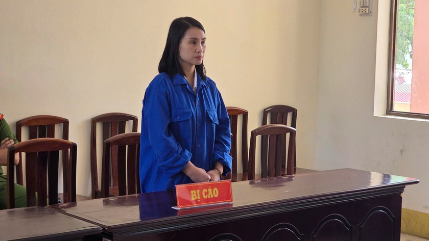 Bị c&aacute;o Triệu Thị Huyền Trang