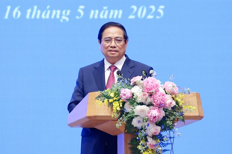 Thủ tướng cho biết, hai nước n&acirc;ng cấp quan hệ l&ecirc;n Đối t&aacute;c chiến lược to&agrave;n diện trong chuyến thăm của Thủ tướng Paetongtarn Shinawatra - Ảnh: VGP/Nhật Bắc