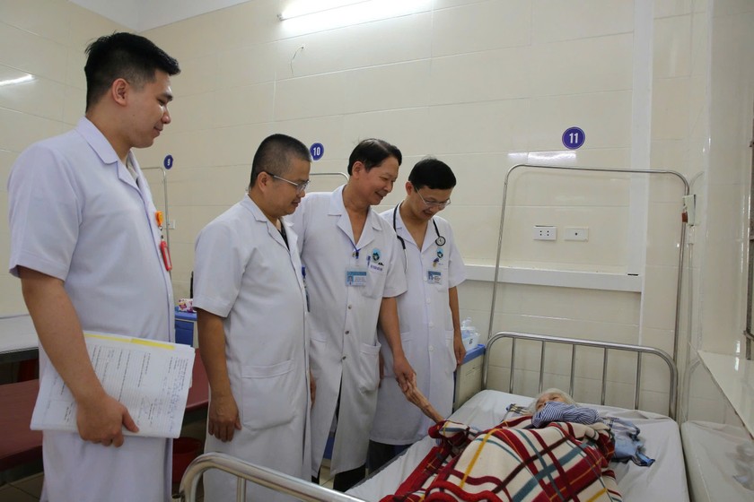 Sau khi mổ v&agrave; qu&aacute; tr&igrave;nh theo d&otilde;i, điều trị, hiện tại sức khỏe bệnh nh&acirc;n H ổn định, dự kiến trong v&agrave;i ng&agrave;y tới được xuất viện. Ảnh: CTV