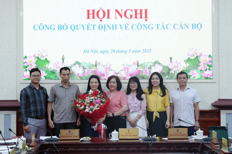 Bộ Tư pháp công bố quyết định về công tác cán bộ