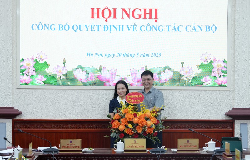Bộ Tư pháp công bố quyết định về công tác cán bộ