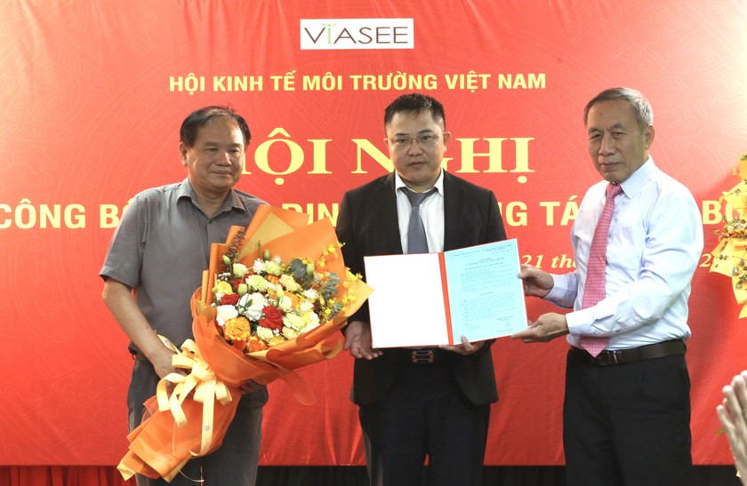 Nhà báo Nguyễn Tường Quân làm Tổng Biên tập Tạp chí Kinh tế Môi trường