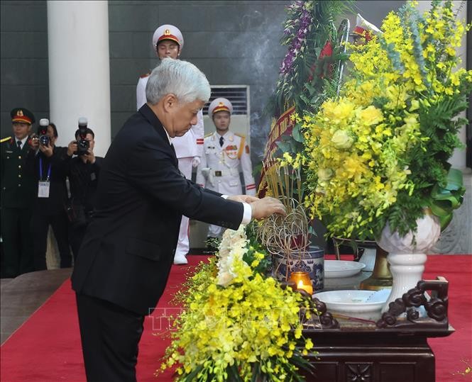 Cử hành trọng thể Lễ Quốc tang nguyên Chủ tịch nước Trần Đức Lương