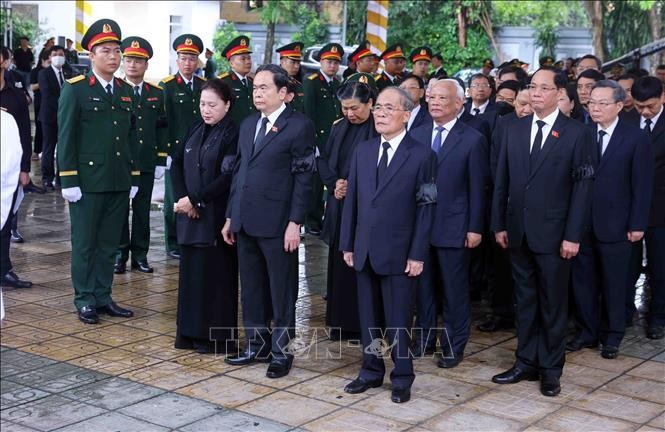 Cử hành trọng thể Lễ Quốc tang nguyên Chủ tịch nước Trần Đức Lương