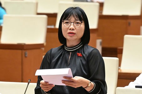 Đại biểu Nguyễn Thị Việt Nga.