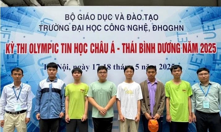 Học sinh Việt Nam gi&agrave;nh 6 huy chương tại Olympic Tin học Ch&acirc;u &Aacute; - Th&aacute;i B&igrave;nh Dương ảnh 1