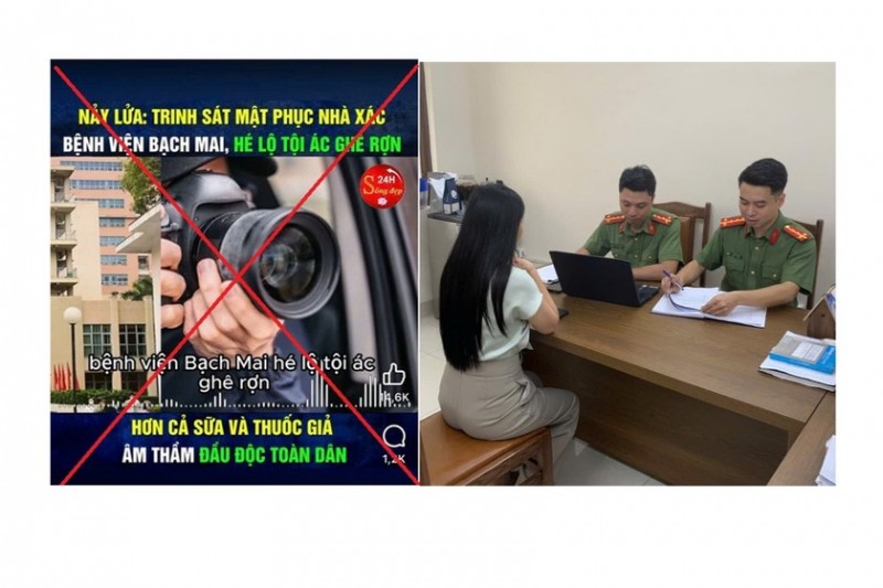 Tung tin sai sự thật về Bệnh viện Bạch Mai, 3 người bị xử phạt