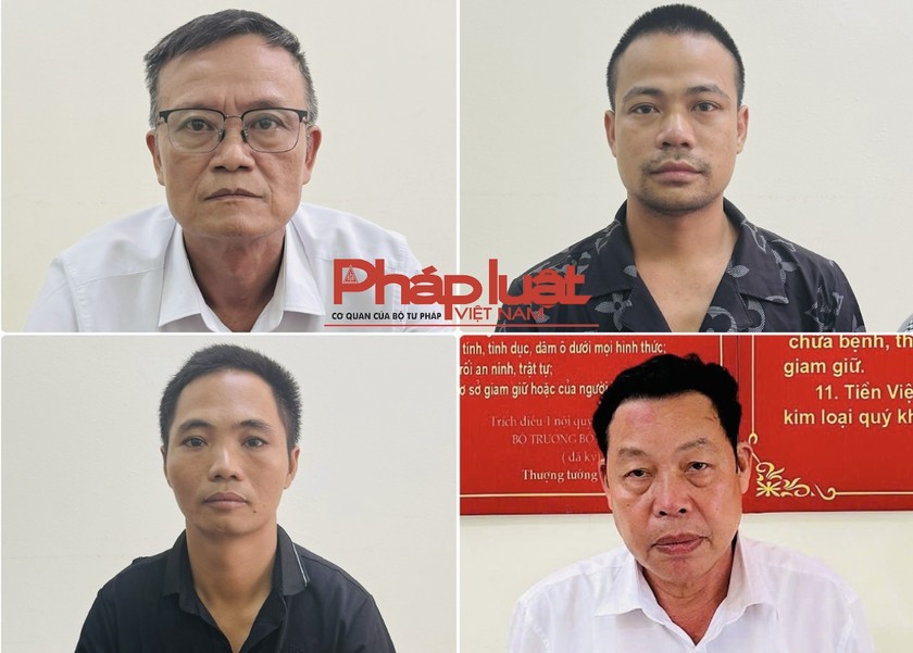 4 bị can bị can bị khởi tố về h&agrave;nh vi &ldquo;Vi phạm c&aacute;c quy định về quản l&yacute;, khai th&aacute;c, bảo vệ rừng v&agrave; l&acirc;m sản&rdquo;