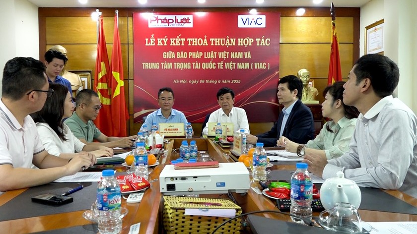 To&agrave;n cảnh Lễ k&yacute; kết.