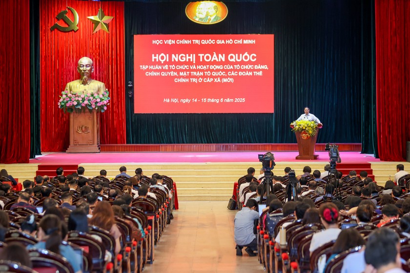 Quang cảnh bế mạc Hội nghị. (Ảnh: VGP)