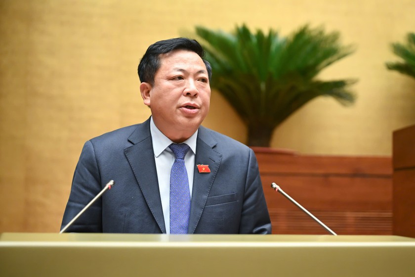 Bộ trưởng Bộ X&acirc;y dựng Trần Hồng Minh. (Ảnh: Cổng TTĐTQH)
