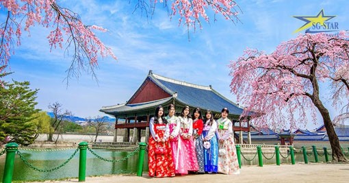 H&agrave;n Quốc lu&ocirc;n thu h&uacute;t du kh&aacute;ch Việt.