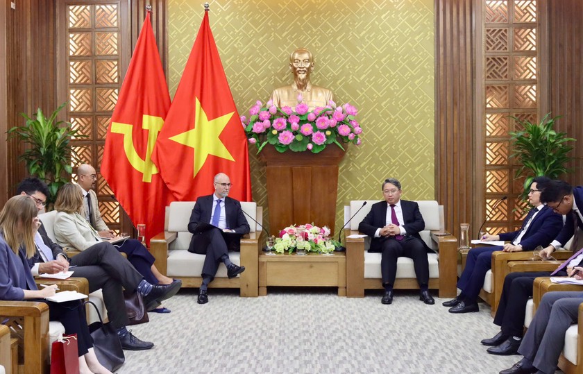 Quang cảnh buổi lễ.
