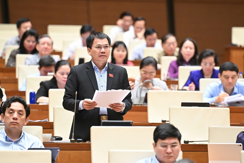 Đại biểu Dương Khắc Mai. (Ảnh trong b&agrave;i: quochoi.vn)