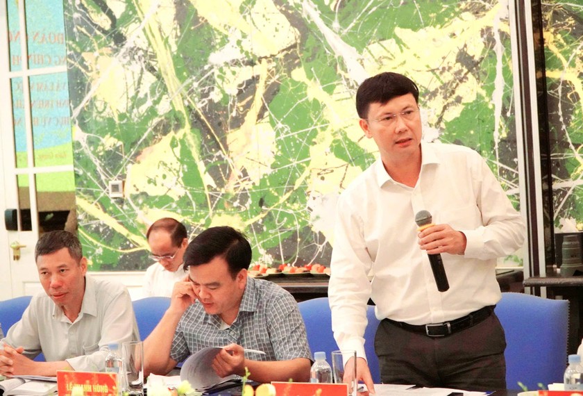 &Ocirc;ng Ng&ocirc; Thế Hi&ecirc;n - Ph&oacute; Vụ trưởng Vụ Kế hoạch T&agrave;i Ch&iacute;nh thuộc Bộ N&ocirc;ng nghiệp v&agrave; M&ocirc;i trường ph&aacute;t biểu