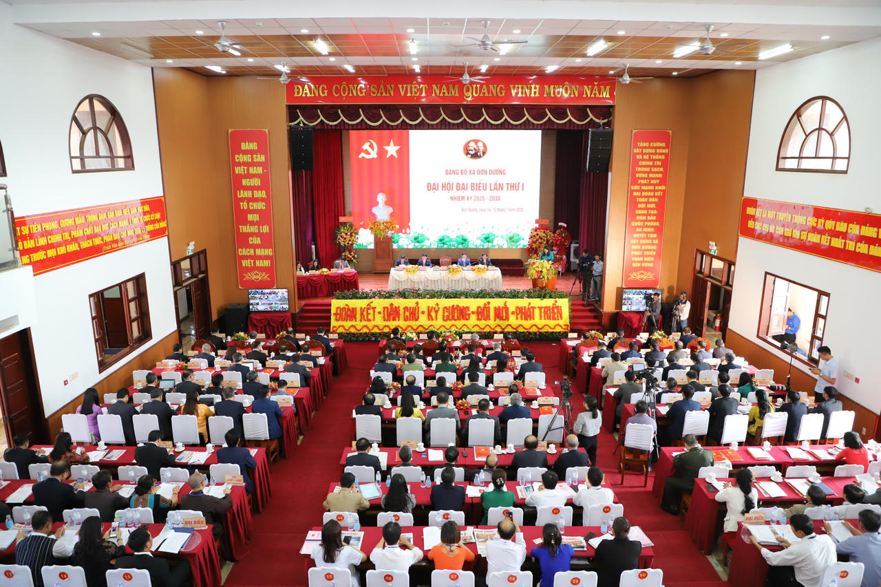 To&agrave;n cảnh Đại hội.