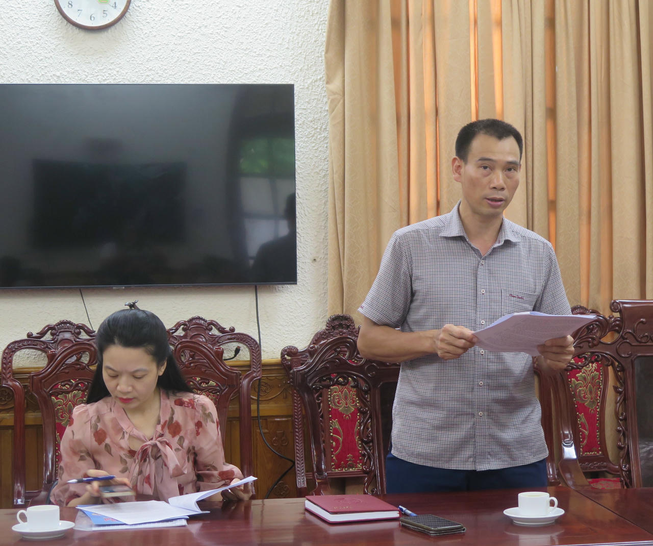 Tổng Bi&ecirc;n tập Tạp ch&iacute; D&acirc;n chủ v&agrave; Ph&aacute;p luật Trương Thế C&ocirc;n.