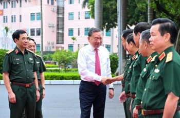 Phát biểu của Tổng Bí thư Tô Lâm tại buổi làm việc với Tổng cục Chính trị QĐND Việt Nam