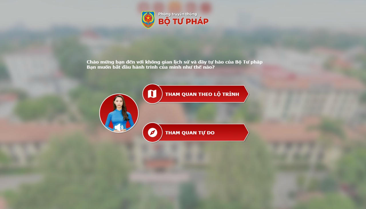 B&ecirc;n cạnh c&aacute;c tư liệu, h&igrave;nh ảnh phong ph&uacute;, người xem c&ograve;n được nghe thuyết minh theo lộ tr&igrave;nh mở ra trải nghiệm ch&acirc;n thực.