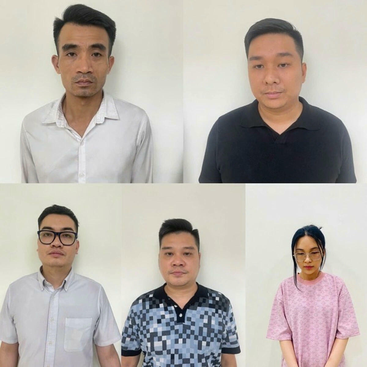 C&aacute;c nghi phạm trong vụ &aacute;n. (Ảnh: C&ocirc;ng an cung cấp)