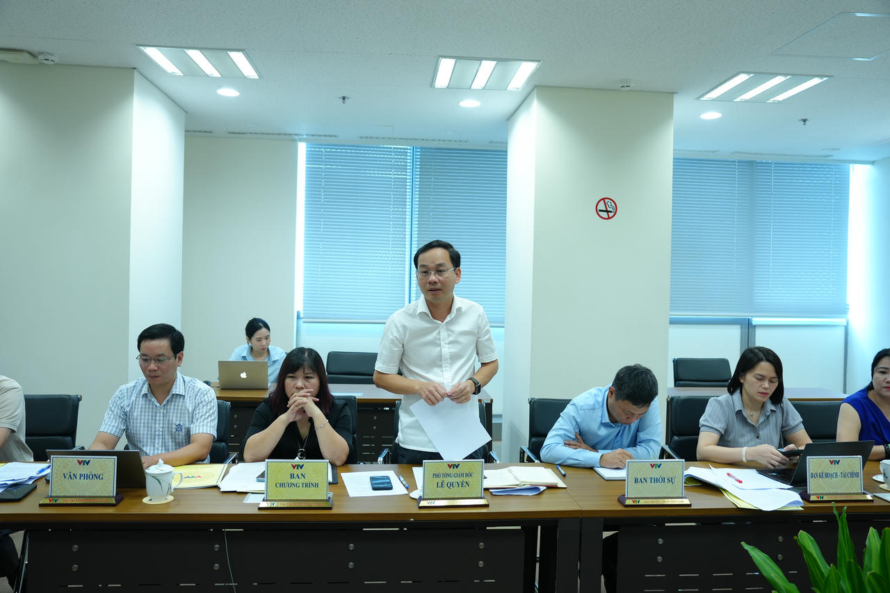 Ph&oacute; Tổng Gi&aacute;m đốc Đ&agrave;i THVN L&ecirc; Quyền đề nghị Nh&agrave; nước quan t&acirc;m cơ chế đặt h&agrave;ng với cơ quan b&aacute;o ch&iacute; n&oacute;i chung, Đ&agrave;i THVN n&oacute;i ri&ecirc;ng