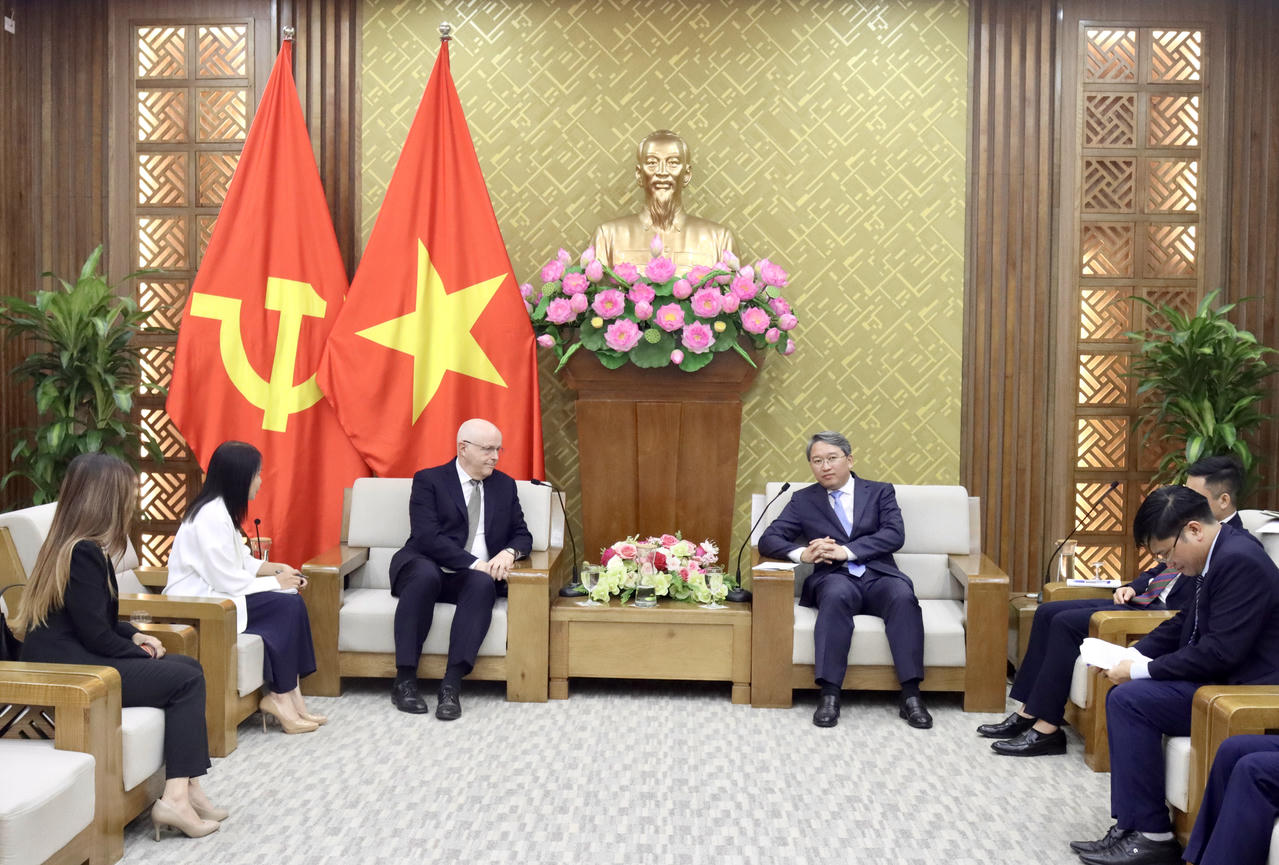 Quang cảnh buổi lễ.