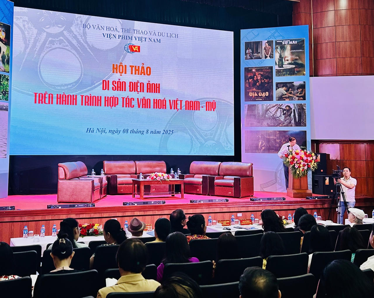 Thứ trưởng Tạ Quang Đ&ocirc;ng tại hội thảo (ảnh T.D)