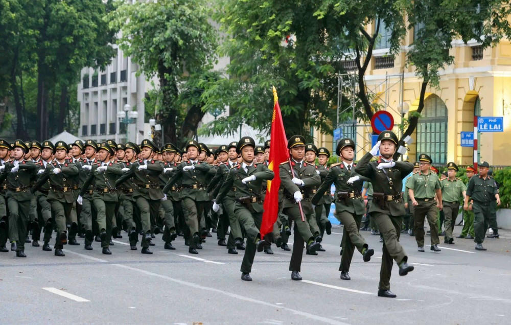 Gần 3.000 c&aacute;n bộ, chiến sĩ thuộc C&ocirc;ng an H&agrave; Nội sẽ tham gia chương tr&igrave;nh. (Ảnh: GDTĐ).