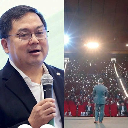 CEO Ho&agrave;ng Nam Tiến tại một sự kiện. (Ảnh chụp m&agrave;n h&igrave;nh)