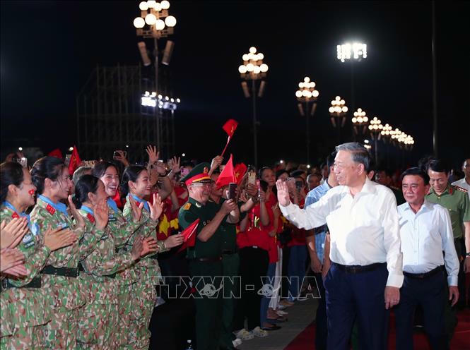 Tổng Bí thư Tô Lâm dự chương trình chính luận nghệ thuật 