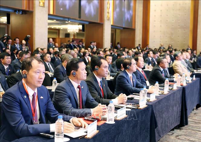 C&aacute;c đại biểu tham dự Diễn đ&agrave;n kinh tế Việt Nam - H&agrave;n Quốc.&nbsp;Ảnh: Thống Nhất/TTXVN