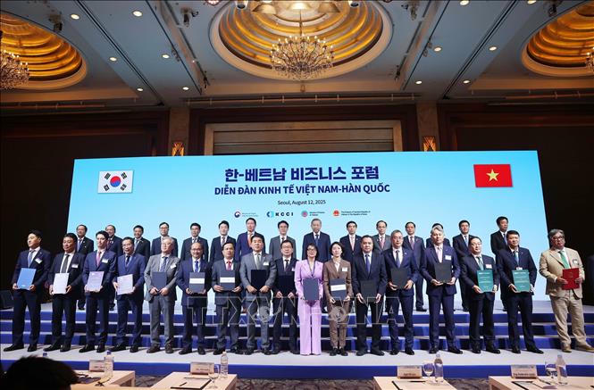 Tổng Bí thư Tô Lâm dự Diễn đàn Kinh tế Việt Nam - Hàn Quốc