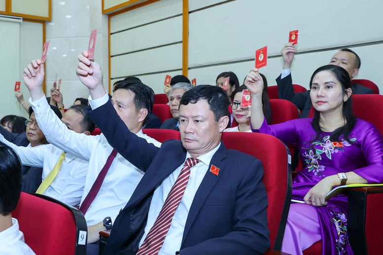 Đại hội Đảng bộ Bộ KH&amp;amp;CN nhiệm kỳ 2025-2030 l&agrave; sự kiện c&oacute; &yacute; nghĩa quan trọng, kh&ocirc;ng chỉ đ&aacute;nh gi&aacute; kết quả l&atilde;nh đạo, chỉ đạo của Đảng bộ nhiệm kỳ vừa qua, m&agrave; c&ograve;n l&agrave; dịp để x&aacute;c định phương hướng, mục ti&ecirc;u, nhiệm vụ v&agrave; giải ph&aacute;p trong nhiệm kỳ tới - Ảnh: VGP/Nhật Bắc