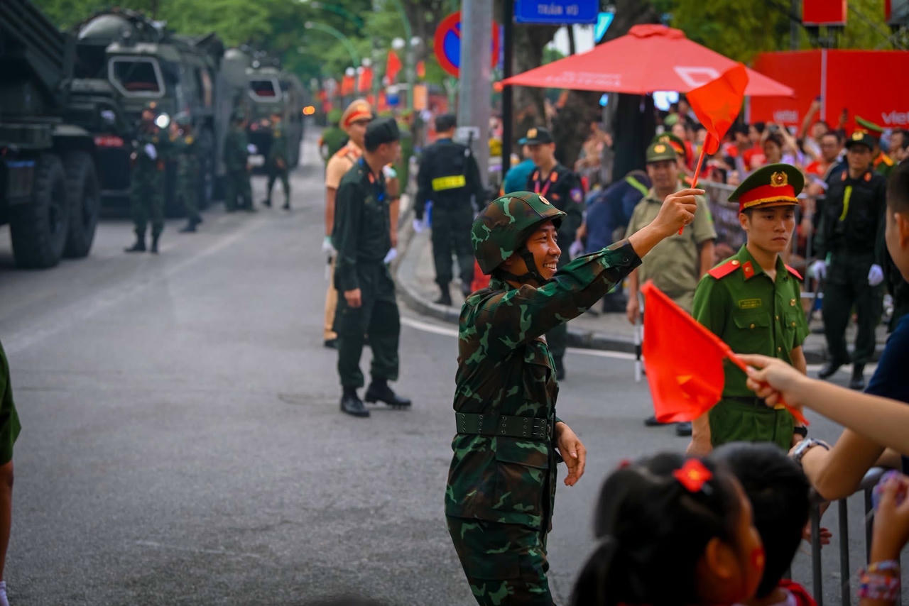 Hào khí ngút trời trong buổi sơ duyệt cấp Nhà nước Lễ diễu binh, diễu hành kỷ niệm 80 năm Quốc khánh 2/9