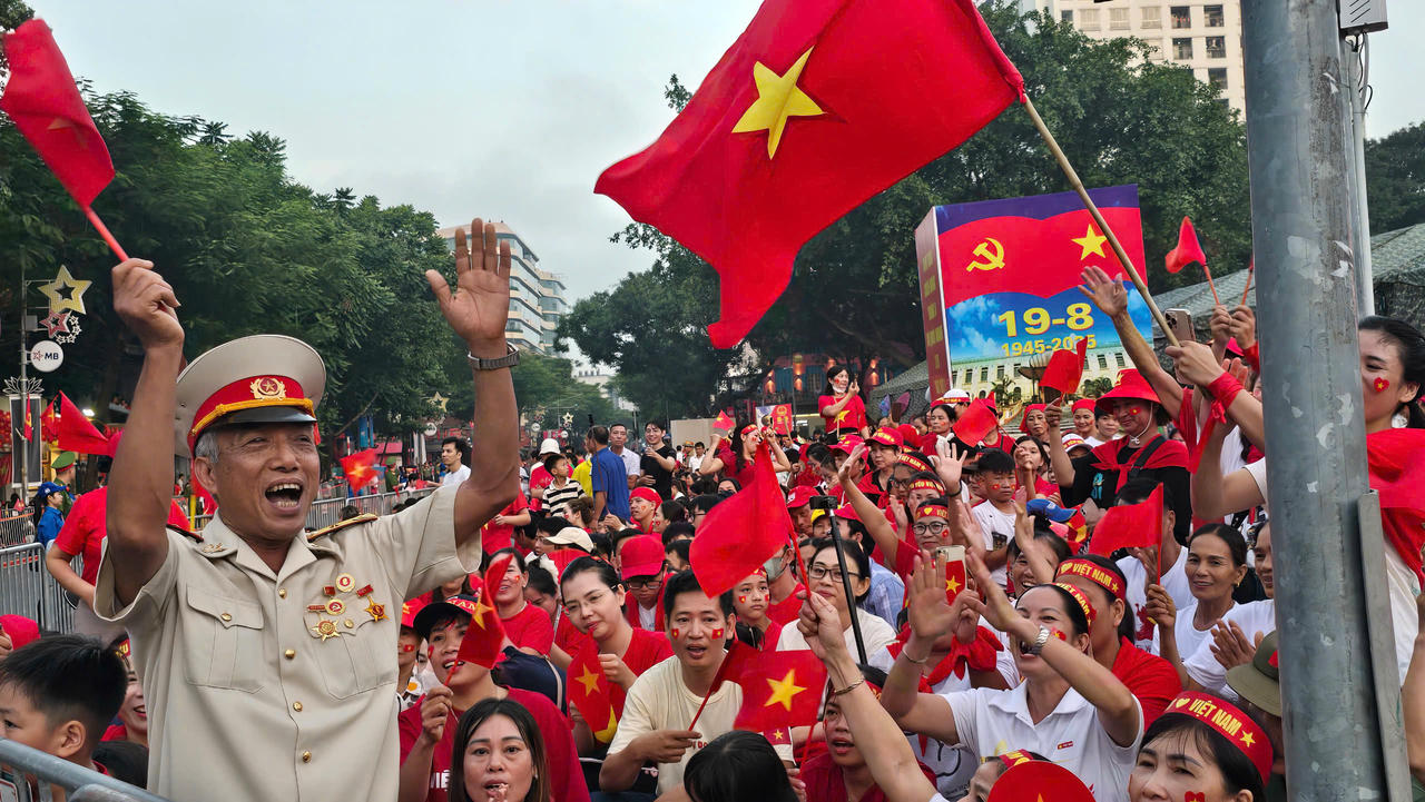Những hình ảnh trang trọng, tràn đầy tự hào từ lực lượng đặc biệt trong khối diễu hành A80