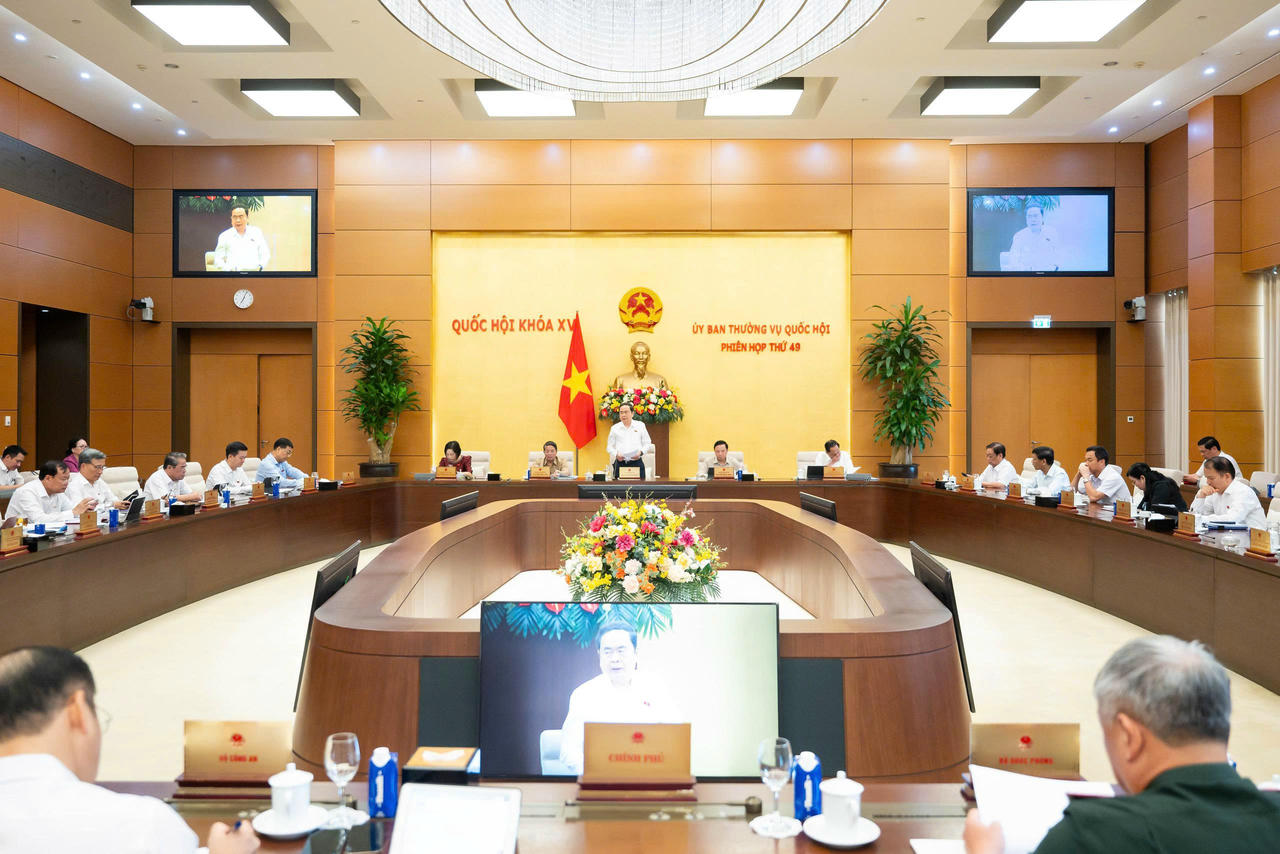 Quang cảnh Phi&ecirc;n họp thứ 49. (Ảnh: quochoi.vn)