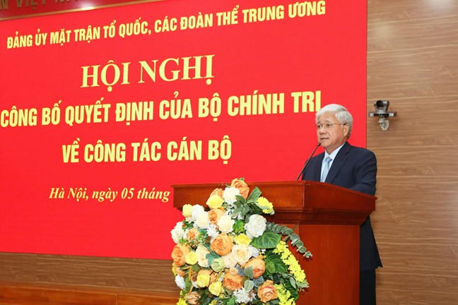 &Ocirc;ng Đỗ Văn Chiến ph&aacute;t biểu tại Hội nghị. (Ảnh: Hương Diệp)