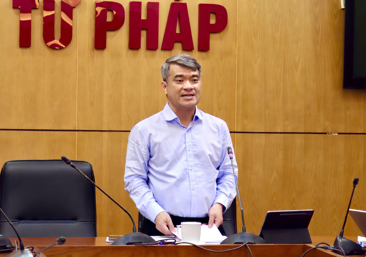Thứ trưởng Bộ Tư ph&aacute;p Nguyễn Thanh T&uacute;.