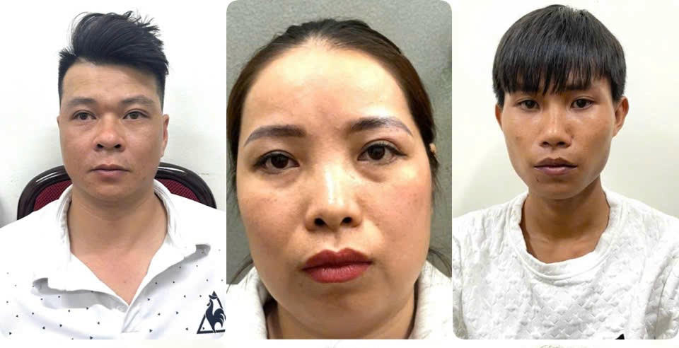 C&aacute;c đối tượng (từ tr&aacute;i qua phải): Trần Ngọc Ba; Ph&ugrave;ng Thị Thảo; L&ecirc; Thanh Th&agrave;nh.