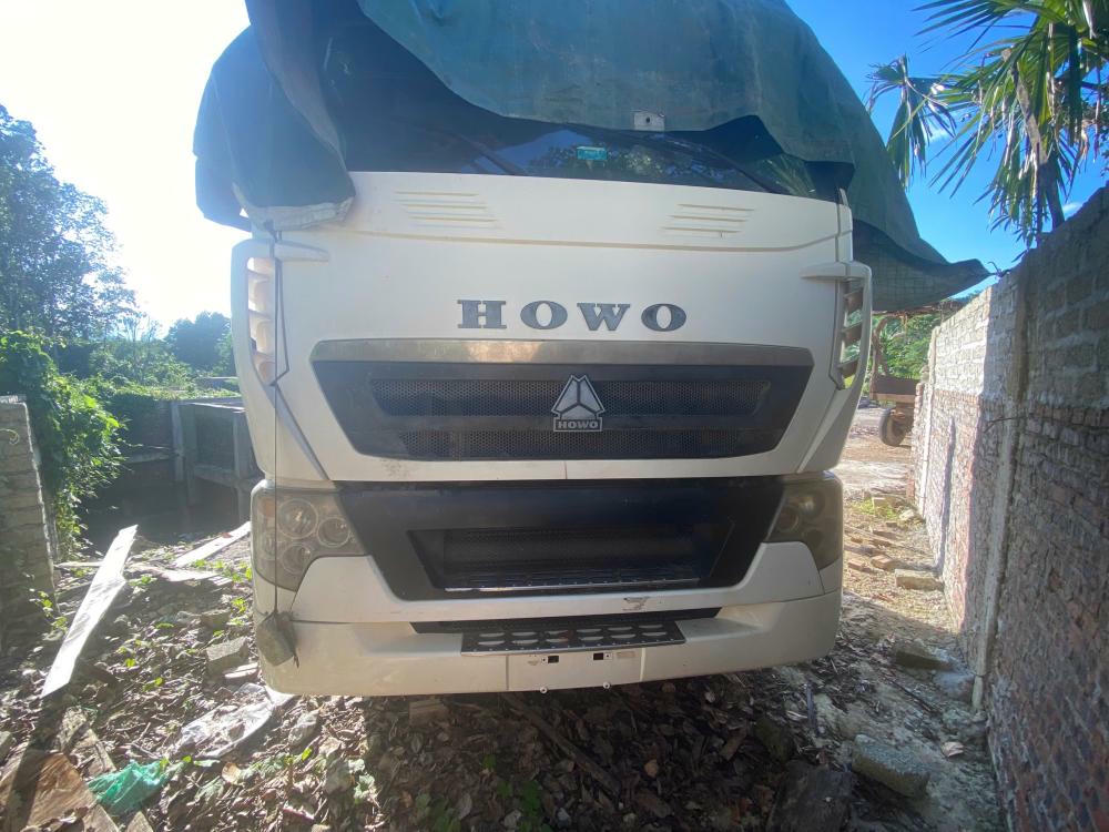 Chiếc xe đầu k&eacute;o bị trộm.
