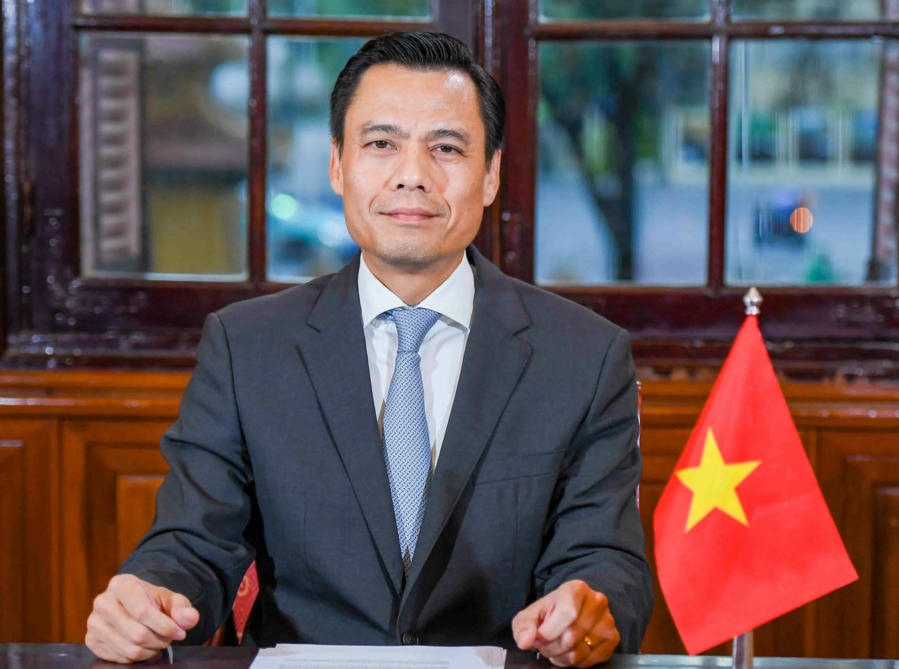 Thứ trưởng Bộ Ngoại giao Đặng Ho&agrave;ng Giang. Ảnh: B&aacute;o Thế giới v&agrave; Việt Nam