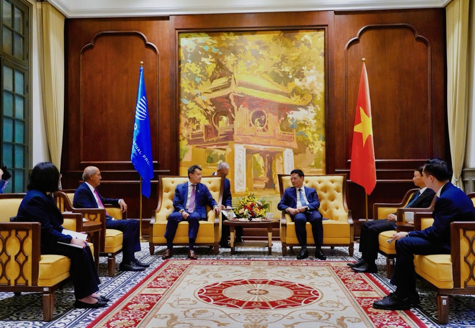 To&agrave;n cảnh buổi l&agrave;m việc (Ảnh: MOST)